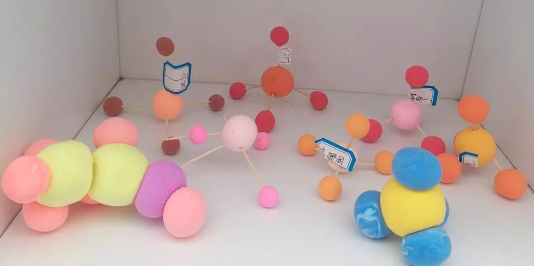 变化莫测模力四射高一年级化学模型制作优秀作品展