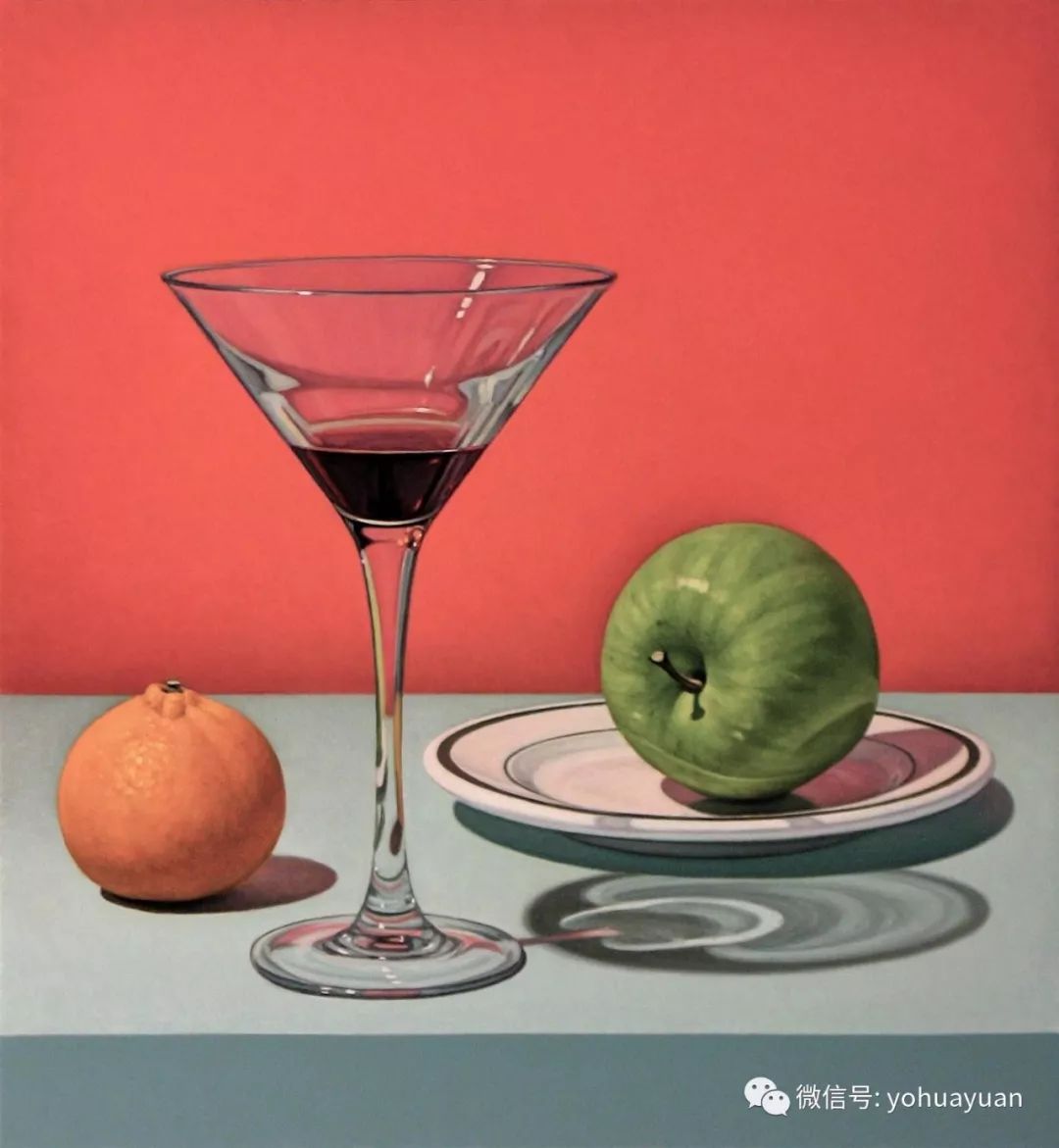 水果最简单的油画静物怎样画