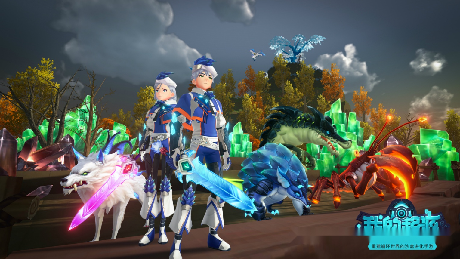 我的起源:打怪做装备已经out了,由boss做出来的建筑你见过吗?