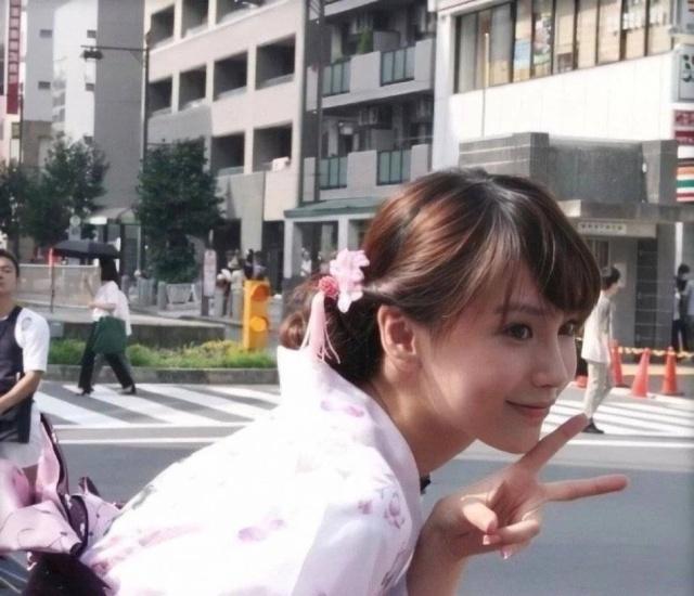 angelababy早年旧照曝光穿和服面容青涩网友简直毁三观