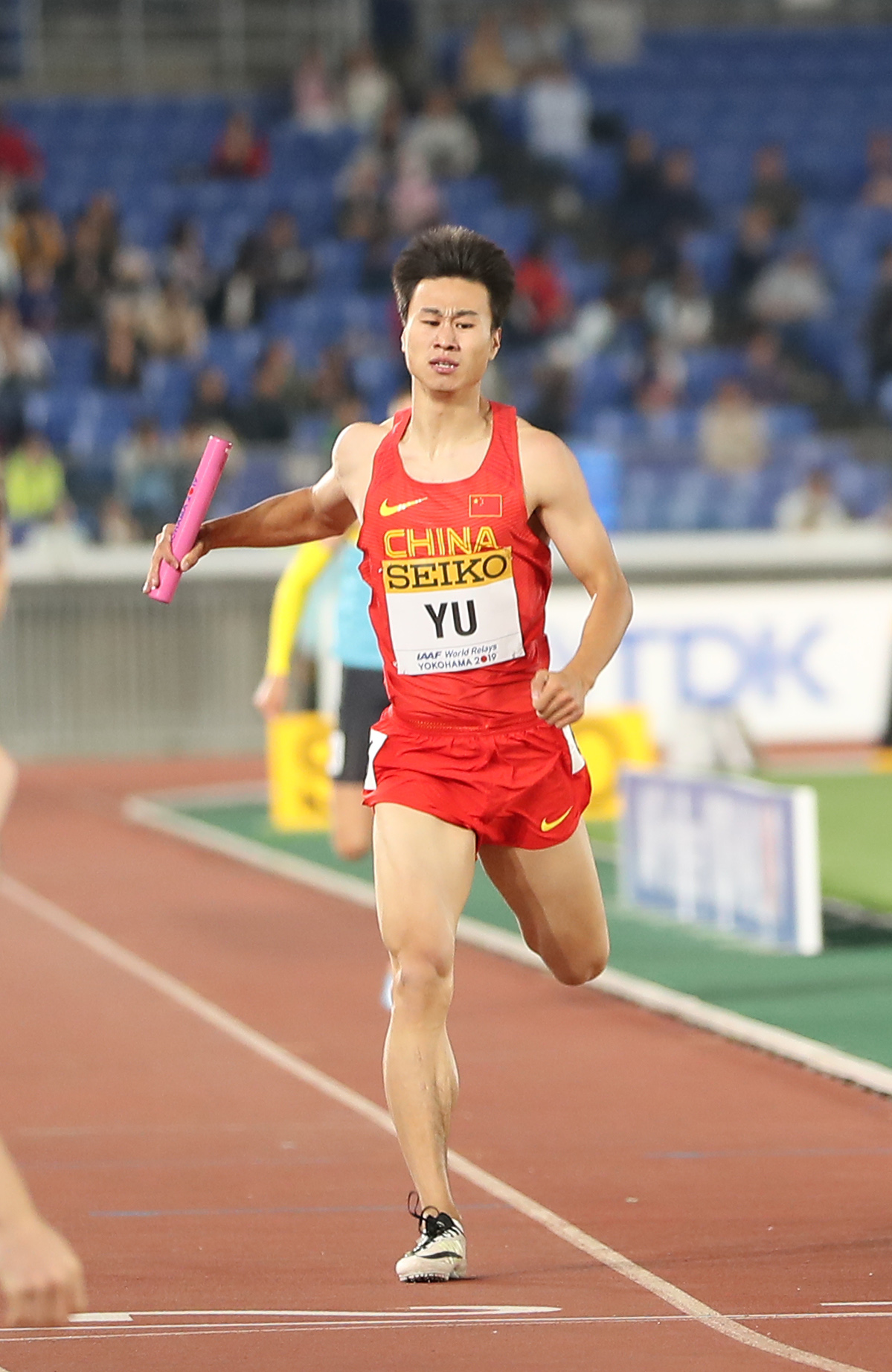 田径世界接力赛中国队无缘混合4x400米接力决赛