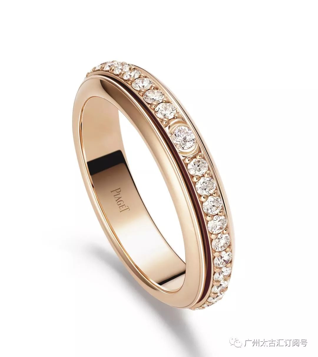 爱情颂歌代表爱情中的炽热浓情piaget possession戒指华丽美钻簇拥成
