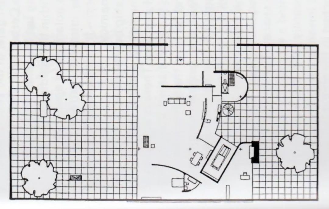 从哈贝住宅看密斯的院落设计思想_建筑