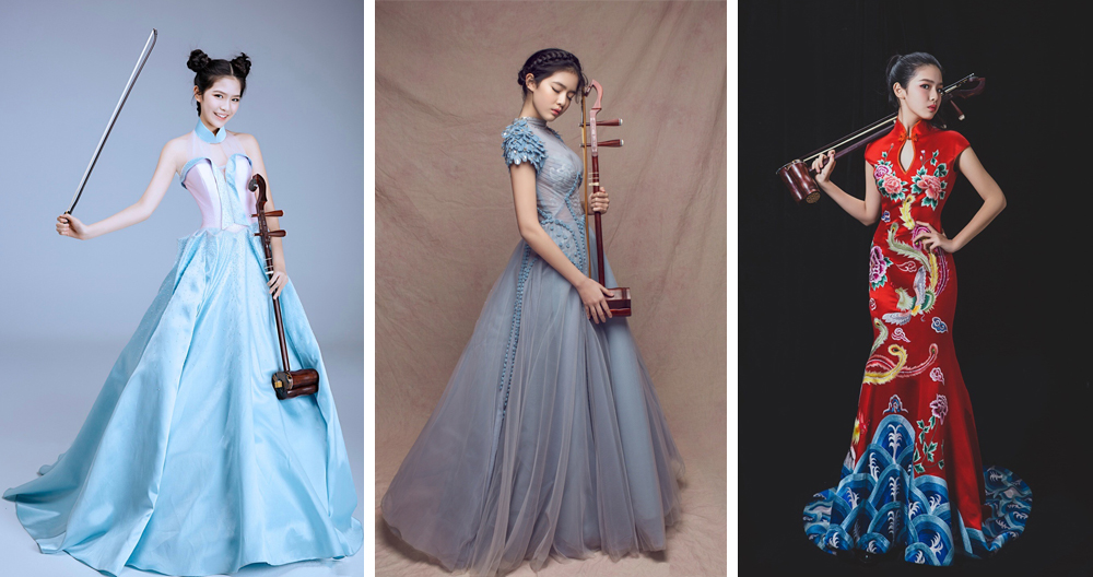 00后陈依妙不仅二胡拉的好,如今靠私服惊艳,进驻时尚圈都没问题_少女