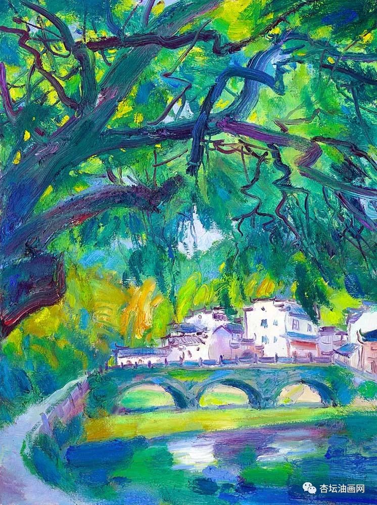 67宋卫东婺源春季写生作品