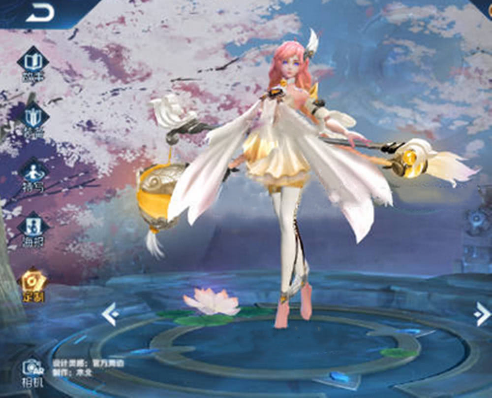 大乔团战星元皮肤曝光白色礼服宛如仙女比猫狗日记好看多了