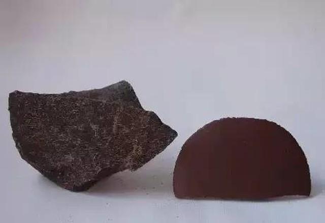 下面来看看紫砂矿与成品对比照片