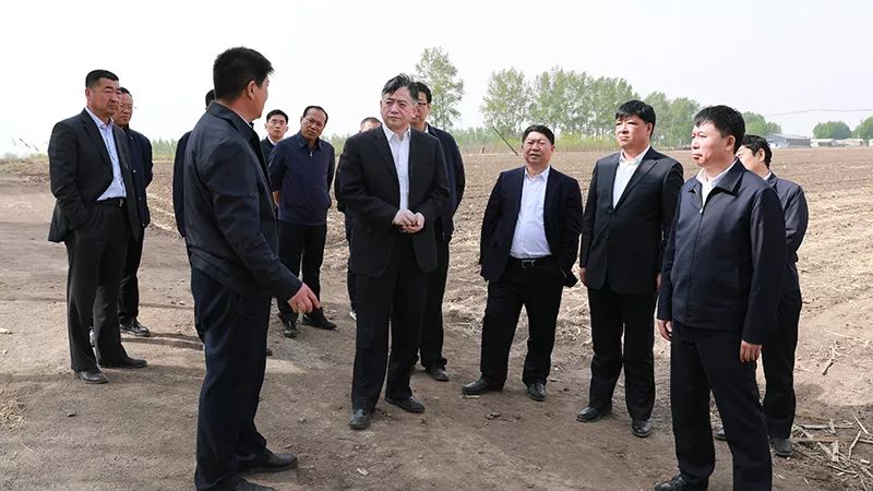 长春市市长刘忻到九台区检查