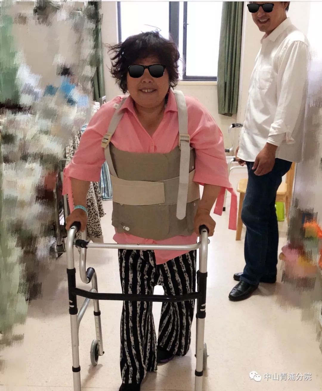 突发重病脊髓受压下肢瘫细究方案巧手回春病颜笑还真是截瘫进来走着