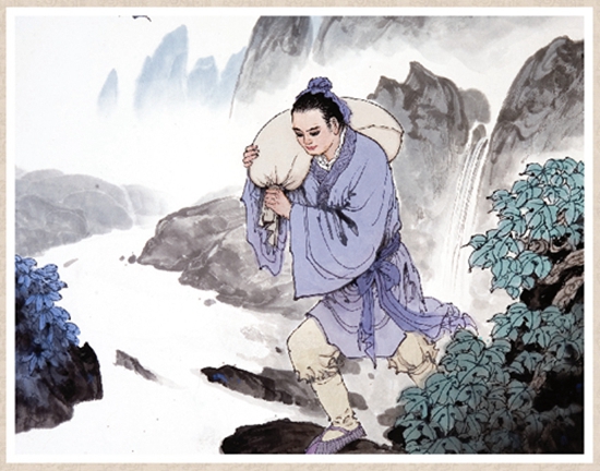 1,子路借米孝敬父母孝,从古代就开始流传.百善孝为先,从古流到今!