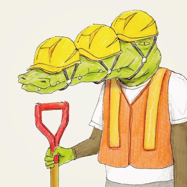 鳄鱼先生的22个悲剧日常,扎心了!