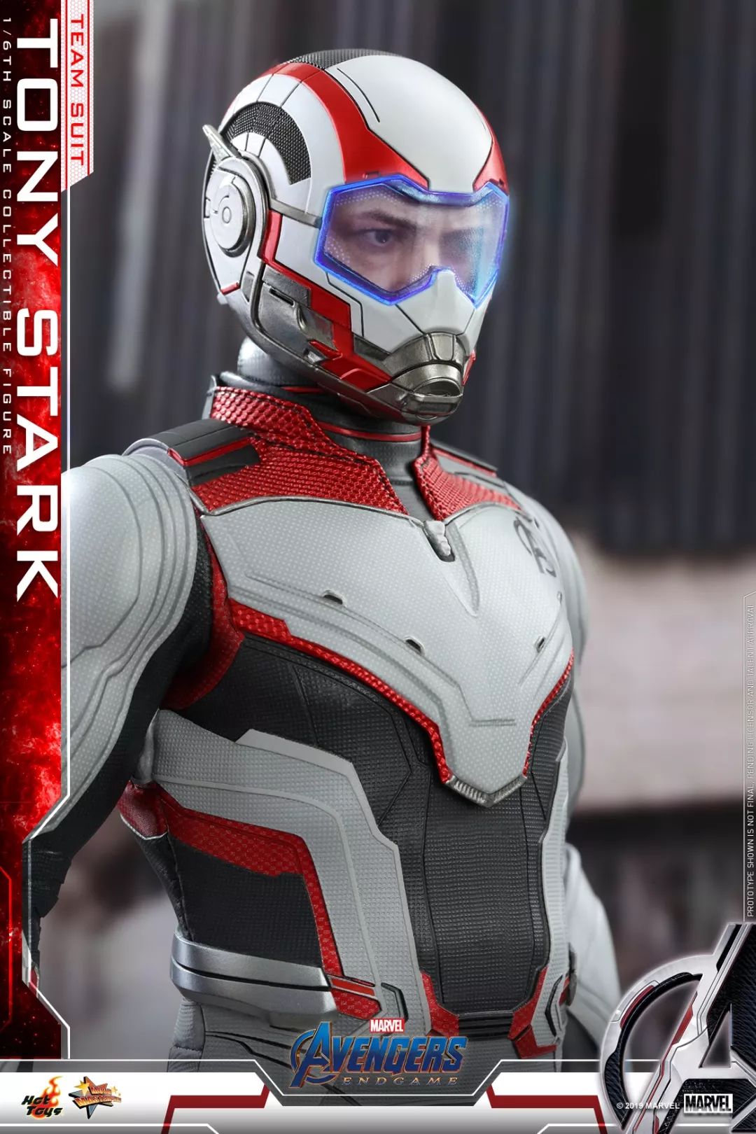 新品预订hottoys16mms537复联4终局之战托尼斯塔克tonystark量子服版