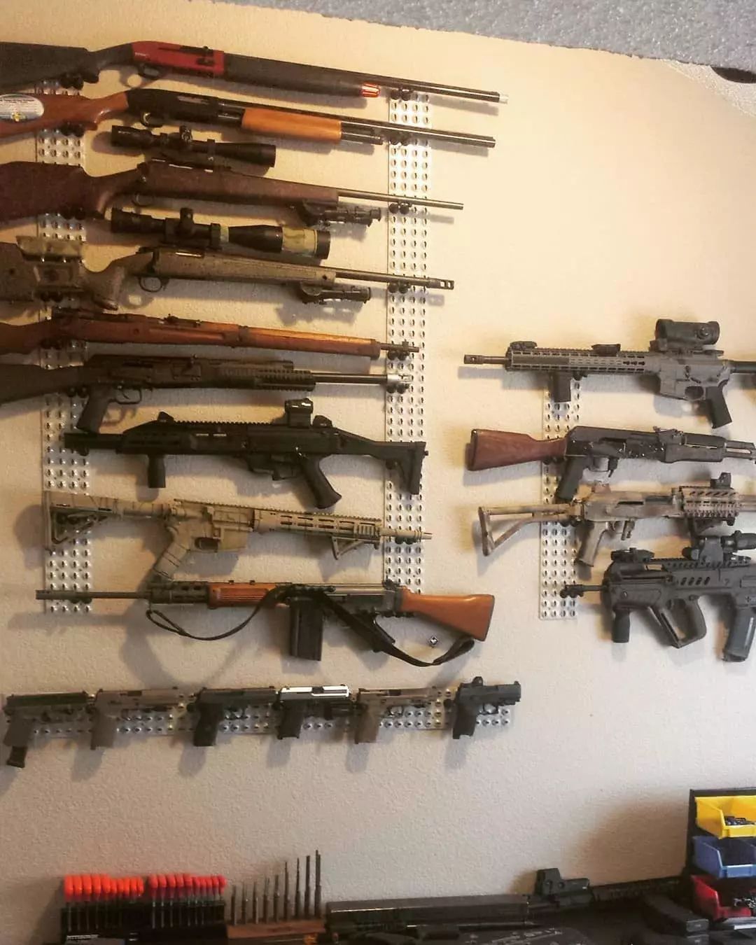 想挂哪挂哪peglock枪械陈设系统美图