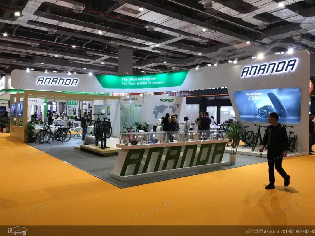 实用直线风.2019上海自行车展【展会报道】_展台
