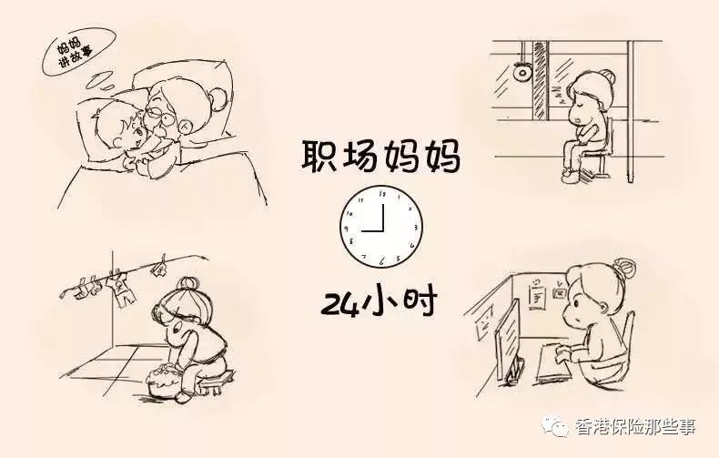 全职妈妈怎么画简笔画图片