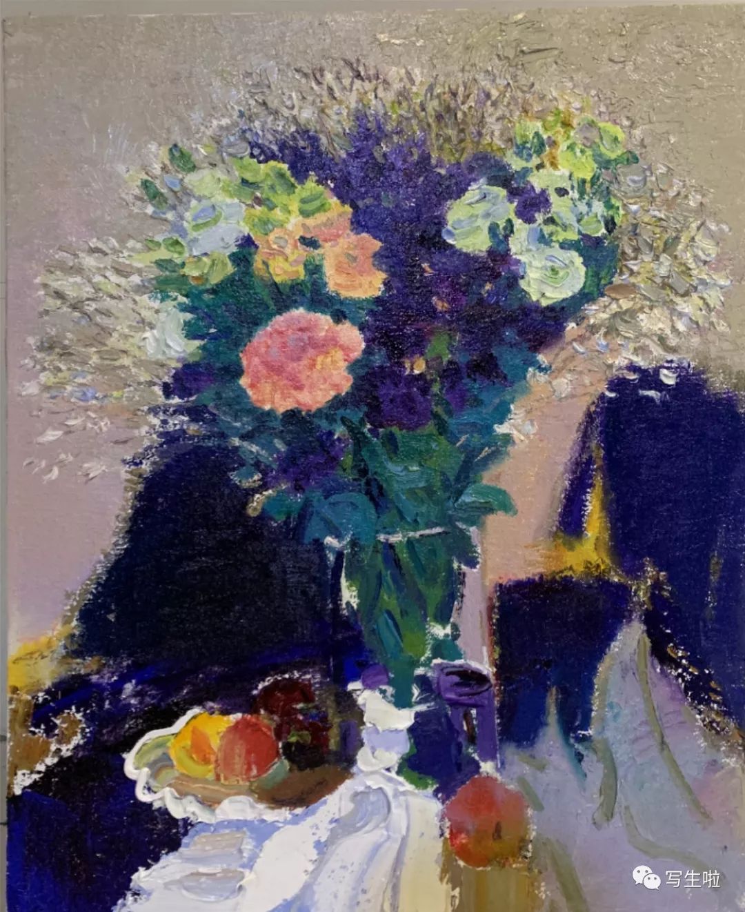 学会秘书长中国油画学会理事中国美术家加协会会员赵九杰丨zhaojiujie