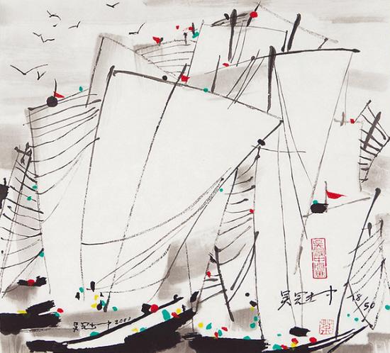 吴冠中绘画作品赏析以及随感