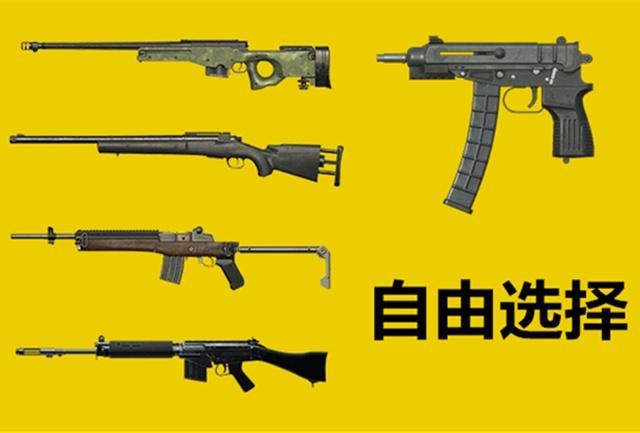 和平精英画武器大全图片