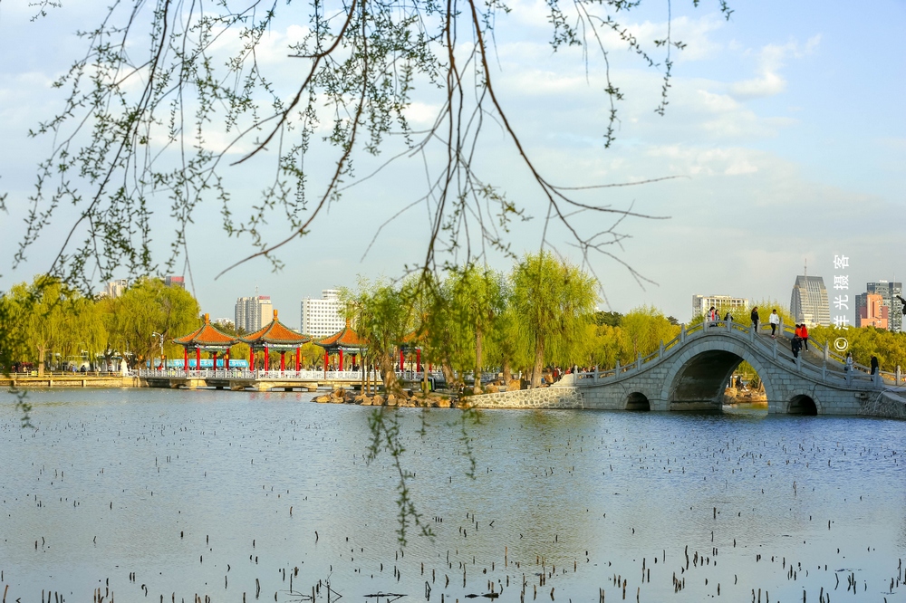 原创4月人间芳菲渐散,长春南湖春色始醉人