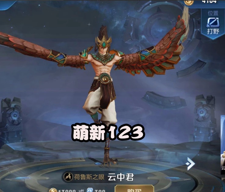 云中君最强连招,萌新用123,菜鸟用231,大神:难怪你上不了国服