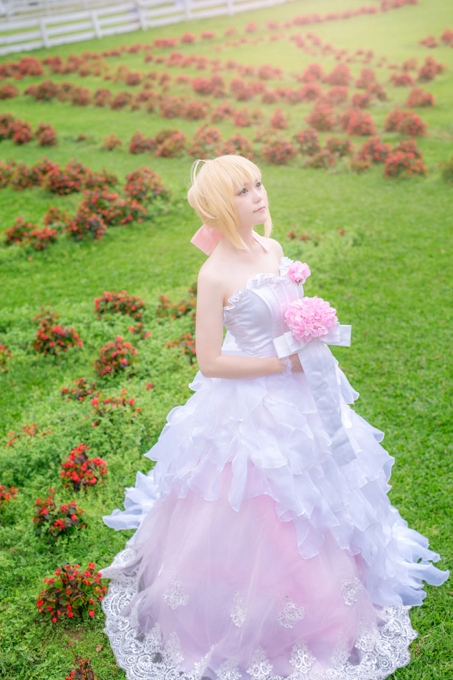 cos:fate/grand orde-花嫁saber