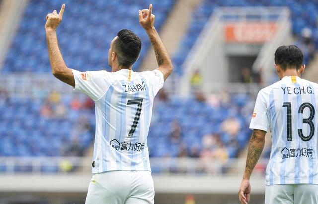 富力21客胜天海斯帅4分钟换下u23扎哈维赛季第9球萨巴世界波