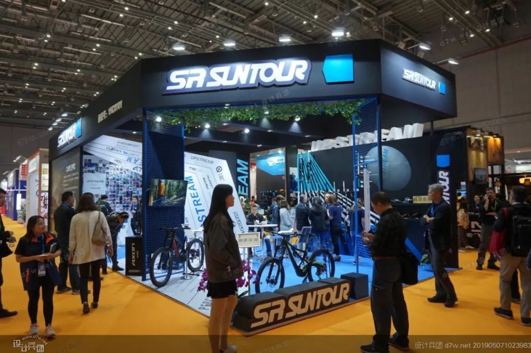 实用直线风.2019上海自行车展【展会报道】_展台