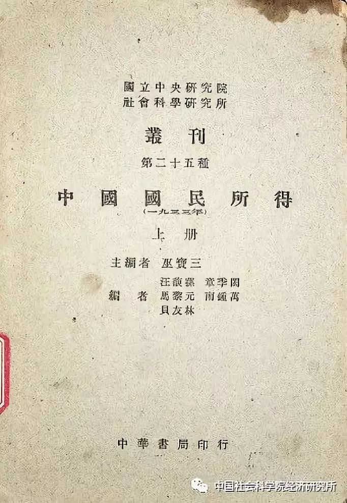 经济所前辈名家巫宝三