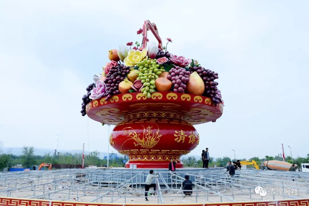 清徐人又多了一個好去處!森林公園月底全部完工!_花籃