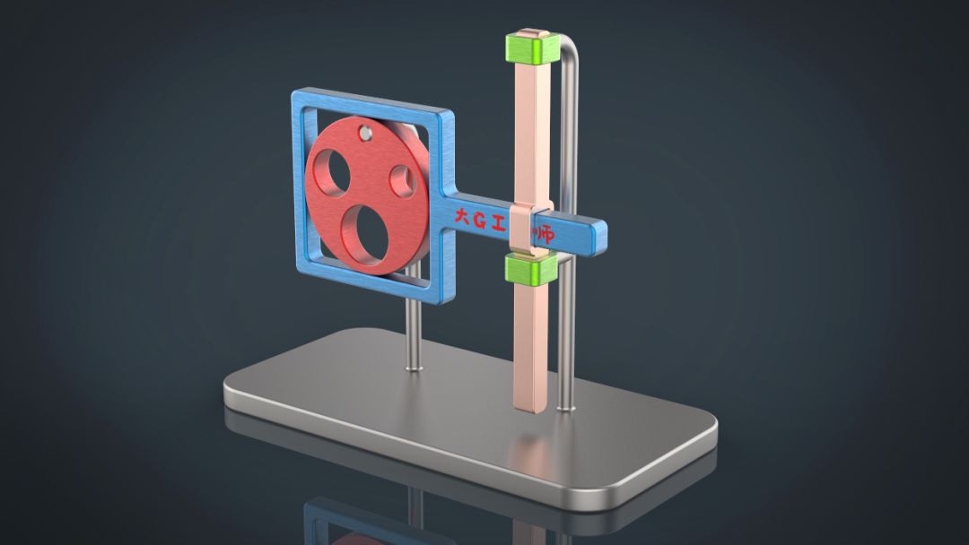 用solidworks设计的摇臂推杆机构
