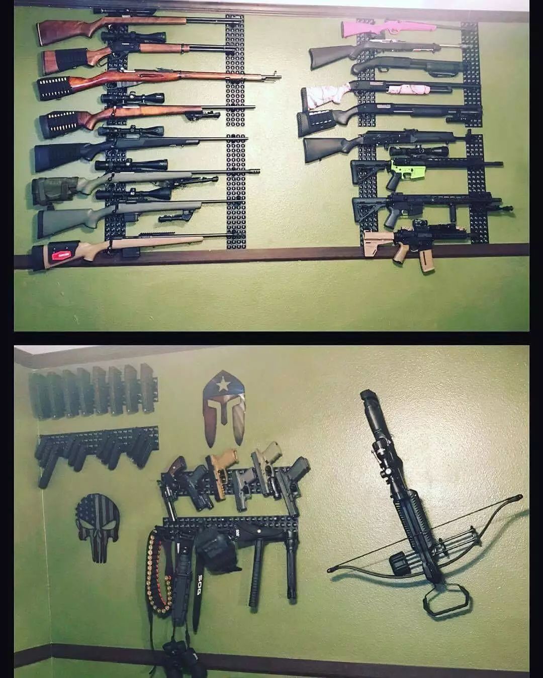 想挂哪挂哪peglock枪械陈设系统美图