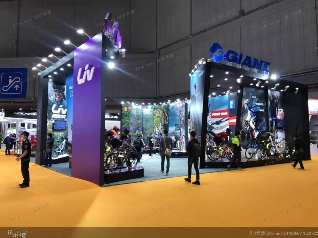 实用直线风.2019上海自行车展【展会报道】_展台