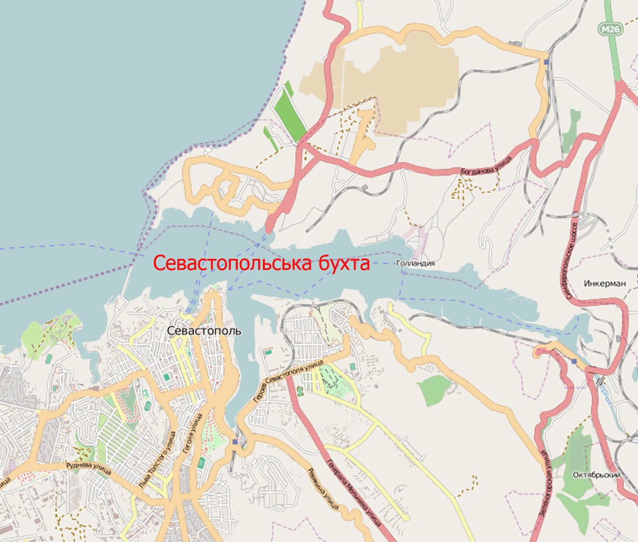 塞瓦斯托波尔地图位置图片