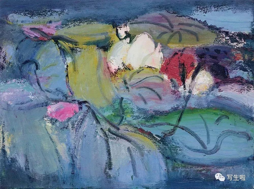 【写生啦】纯美悠然的花儿——赵九杰写生新作