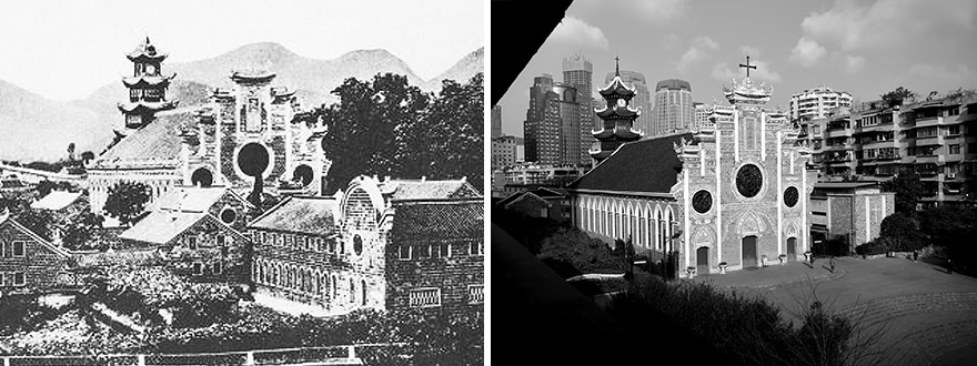 城市新旧照片对比，展示出中国百年来的巨大变化-搜狐大视野-搜狐新闻