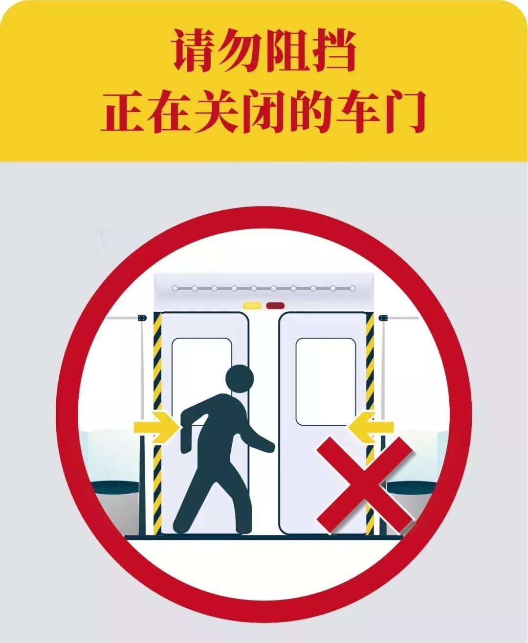 上海地铁门关闭前他强行上车结果头被夹伤于是他把地