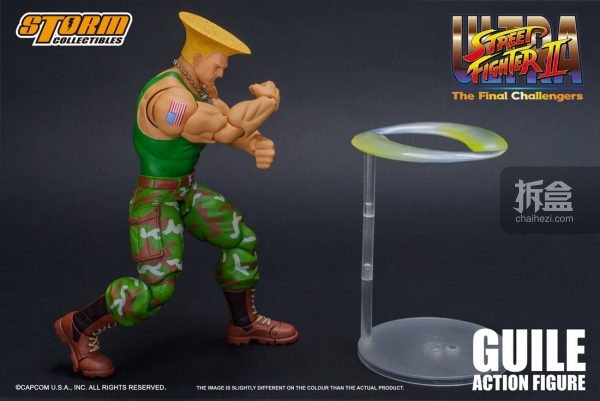 storm toys《街頭霸王2》美國大兵 古烈/guile 1:12可動人偶