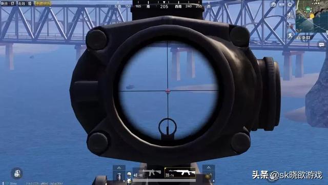 对于狙击枪这种远程作战枪毫无疑问是先开镜后开枪,但在用步枪进行中