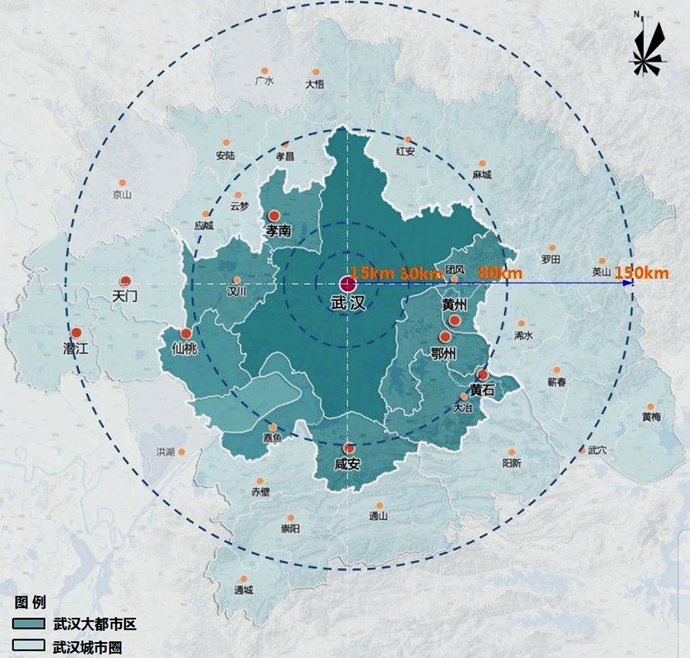 武汉都市圈一体化加速,3市将建跨城地铁,有你的家乡吗?_城市群