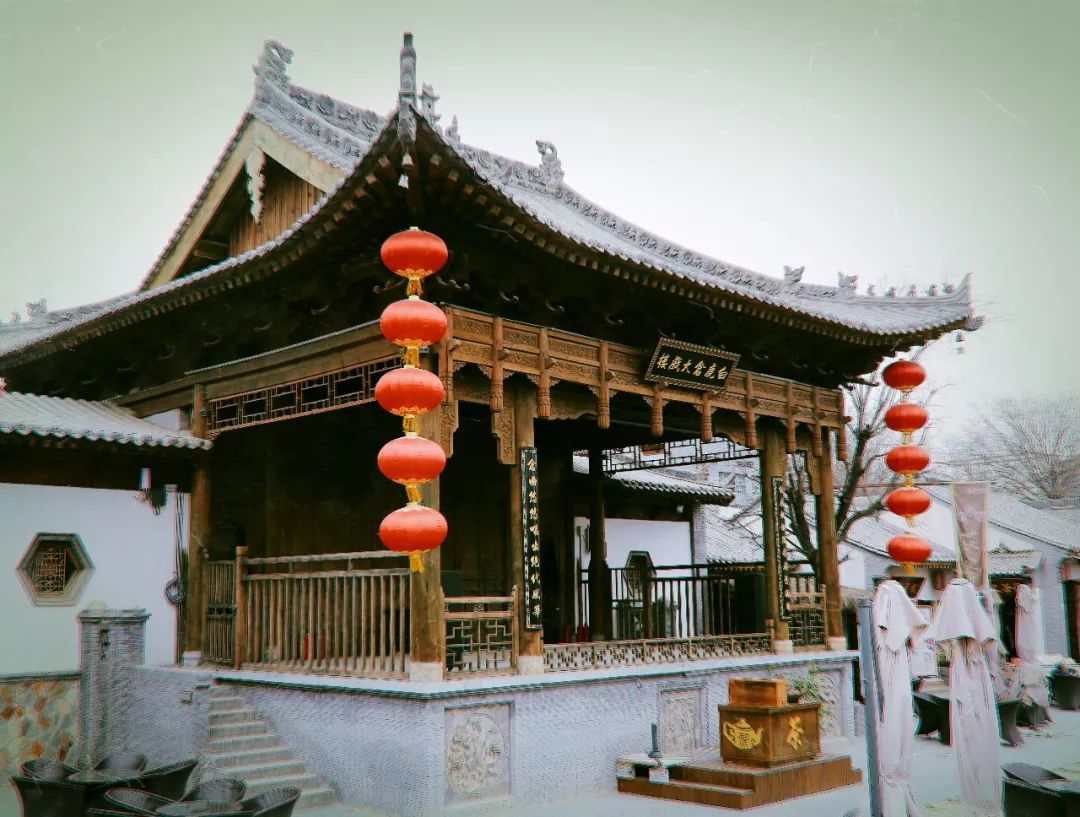 白鹿仓游记二,穿越白鹿仓_戏楼