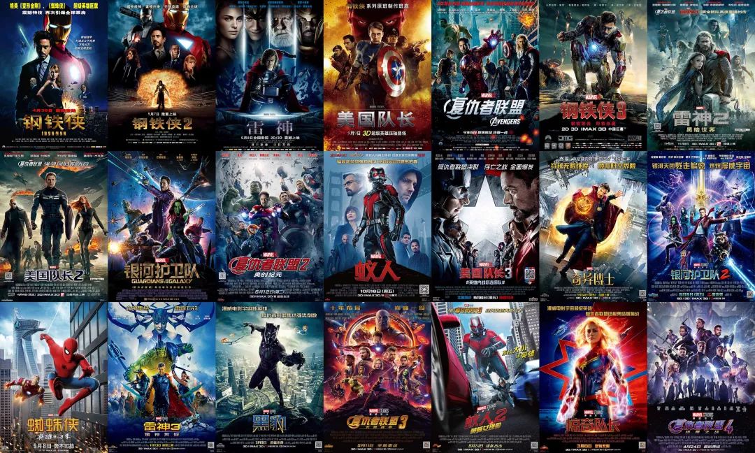 《复联4》后,未来还有这10多部漫威大戏