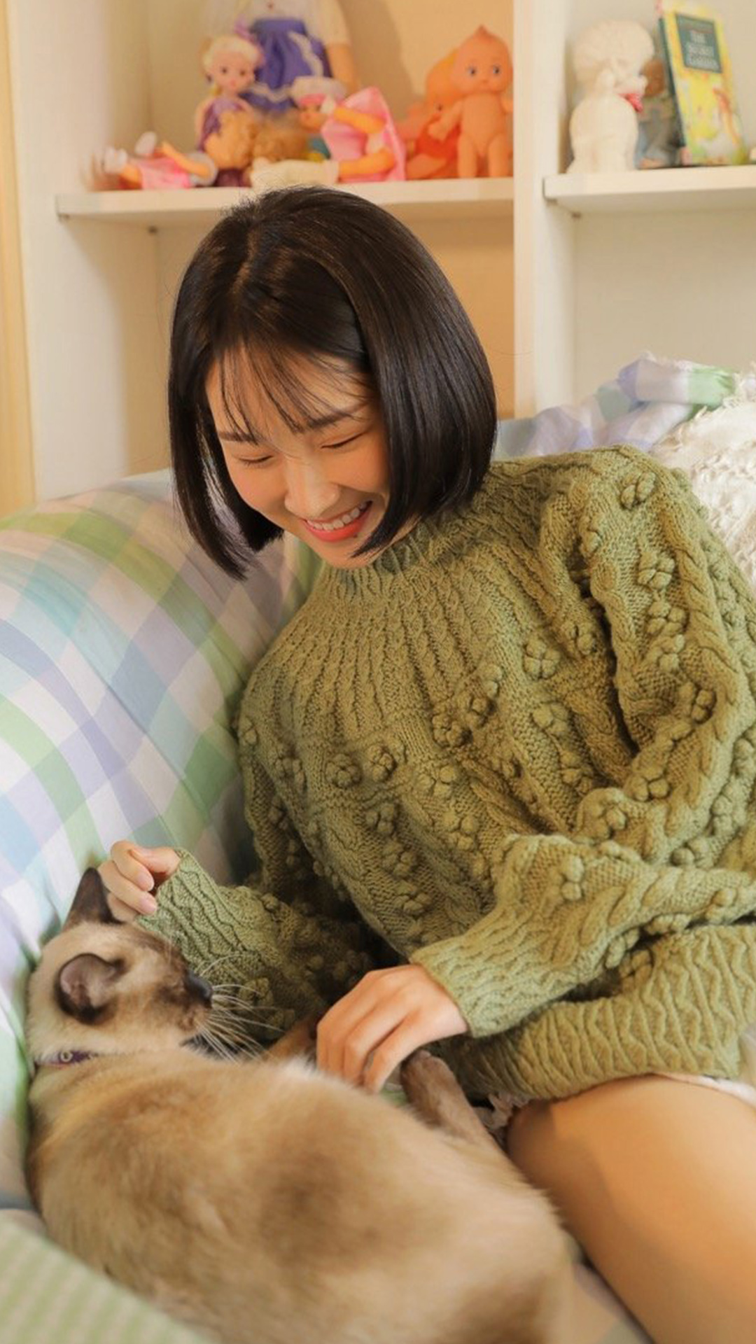 暖冬元气美女私房慵懒写真图片手机壁纸