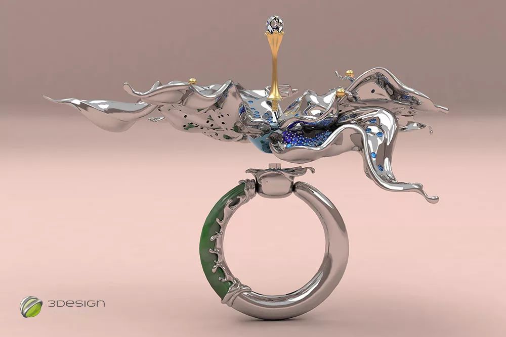 揭晓3design珠宝设计比赛大奖入围作品欣赏