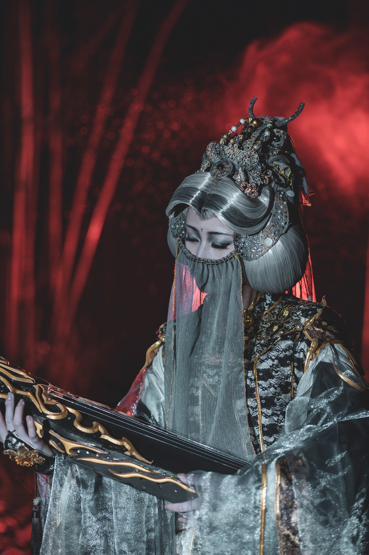 金光布袋戏长琴无焰cosplay