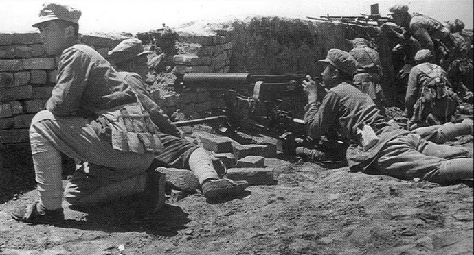 1948年4月的西府陇东战役中,6纵教导旅奉命留守长武和彬县一带,准备