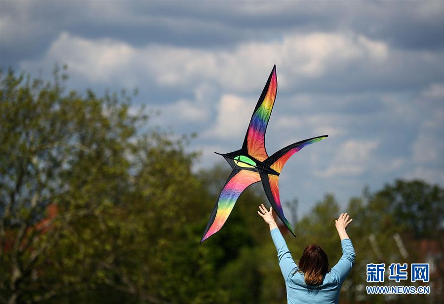 英国伦敦举办风筝日活动