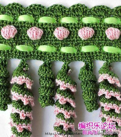 这样精美的流苏钩花,你一定想学