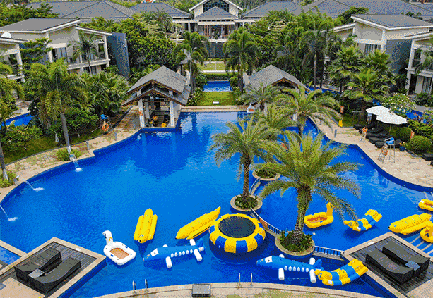 江门恩平爱必侬泉林酒店享浴稻香温泉新会陈皮村秀丽圭峰山一览无余