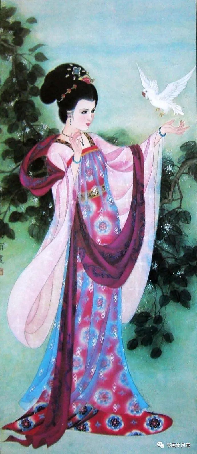 这些仕女画,光彩照人!