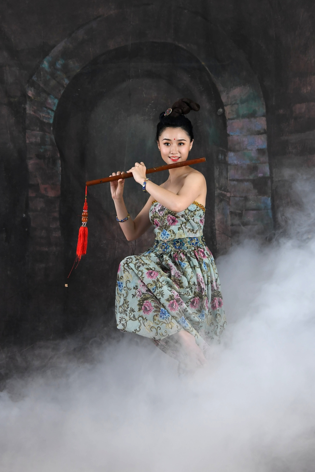 古典的吹箫图别瞎想